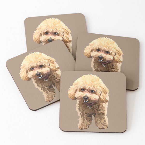 Item preview, Muffin the toy poodle designed and sold by Quick Brown Fox Canada.