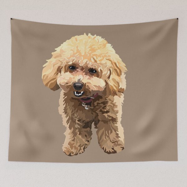 Item preview, Muffin the toy poodle designed and sold by Quick Brown Fox Canada.