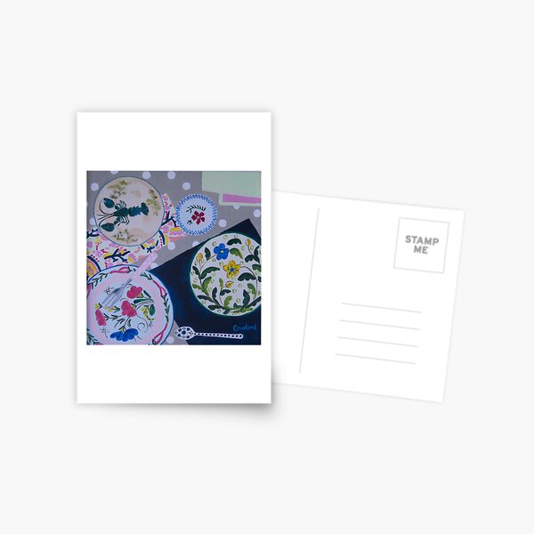 Tabletop: Fork and Spoon Postcard