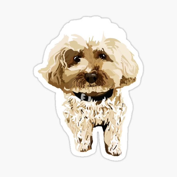 Beigy the little dog Sticker