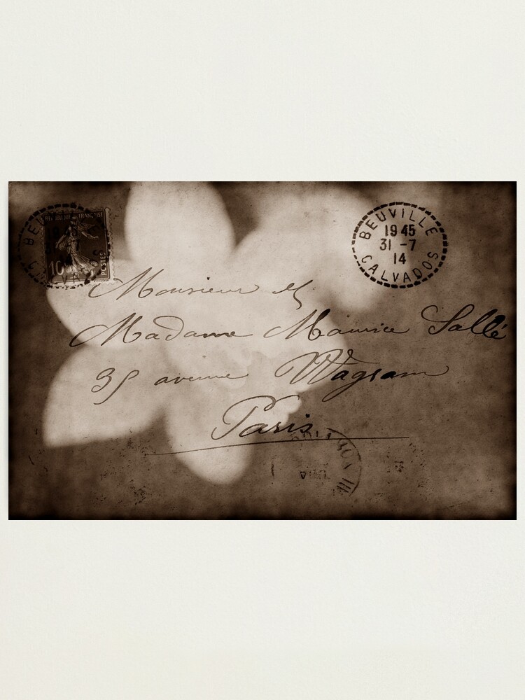 Alternate view of Please read the letter that I wrote Photographic Print
