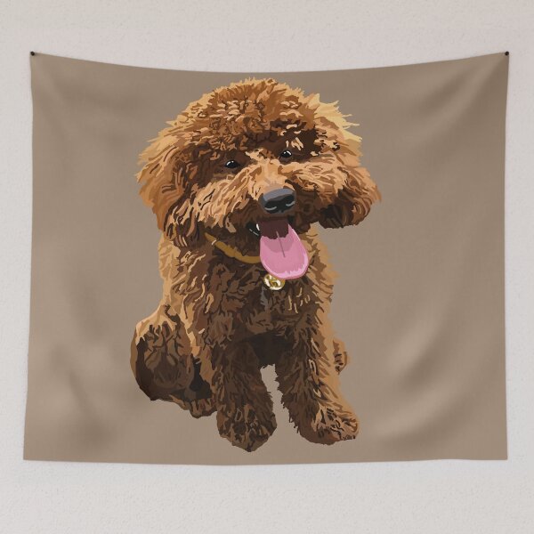 Item preview, Ollie the biggest toy poodle designed and sold by Quick Brown Fox Canada.