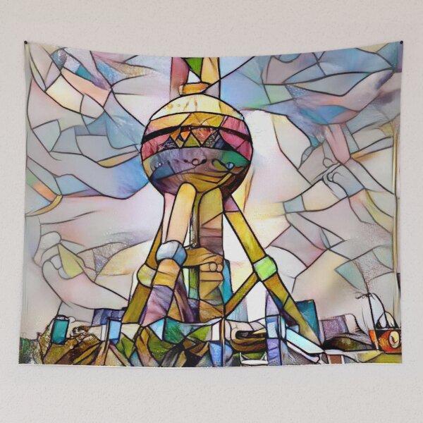 Item preview, Stained Glass Pearl Tower in Shanghai designed and sold by Vikingstaad.