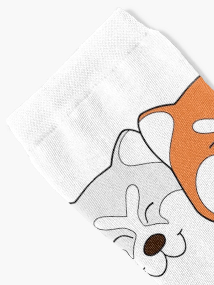 Japonais Akita Chien Chaussettes 1 paire Nouveau Femme Homme Filles Garçons