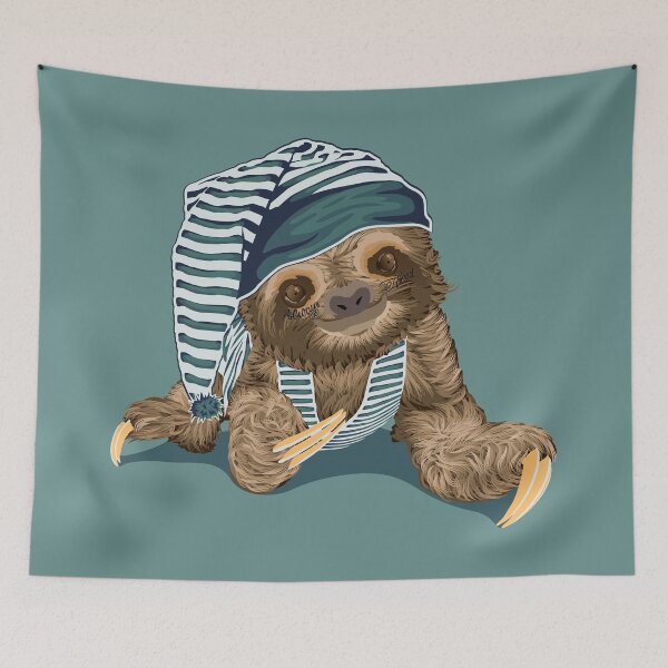 Item preview, Always Tired Sloth designed and sold by KILLTHEBOX.
