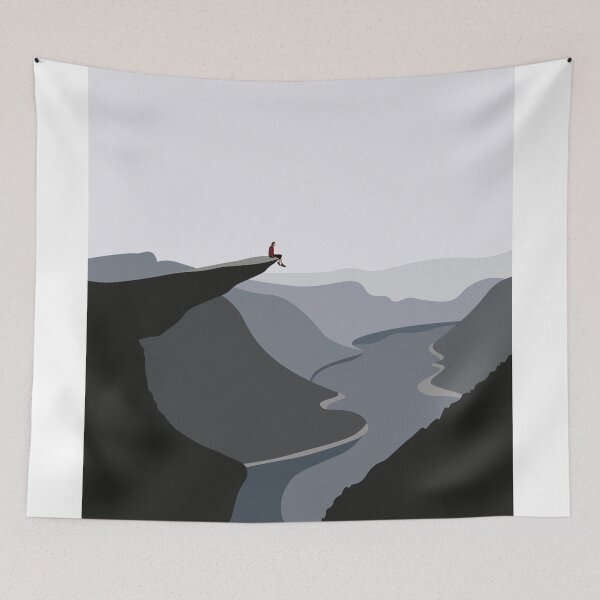 Item preview, Trolltunga Trolls Tongue Norwegian Hike designed and sold by elmma design.