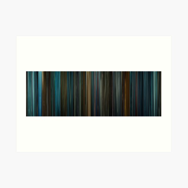 Moviebarcode: Blade Runner (1982) Art Print