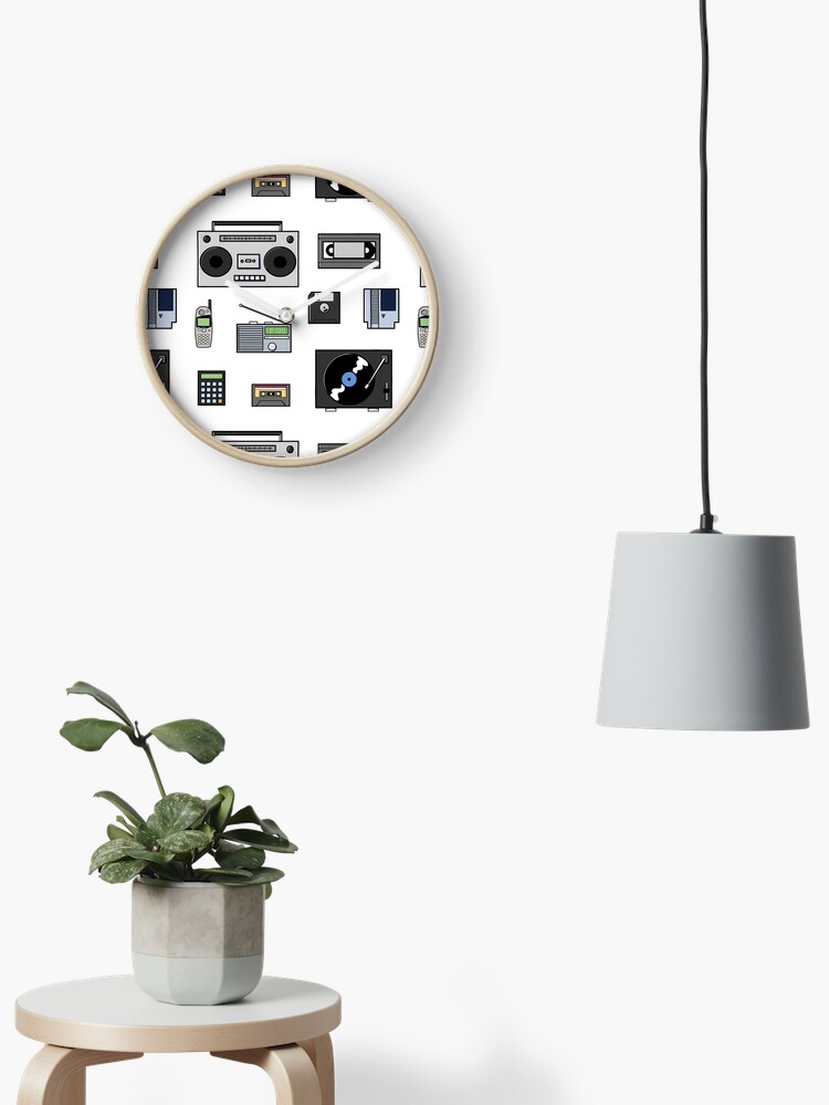 High Tech Clock By Brentbouchard Redbubble