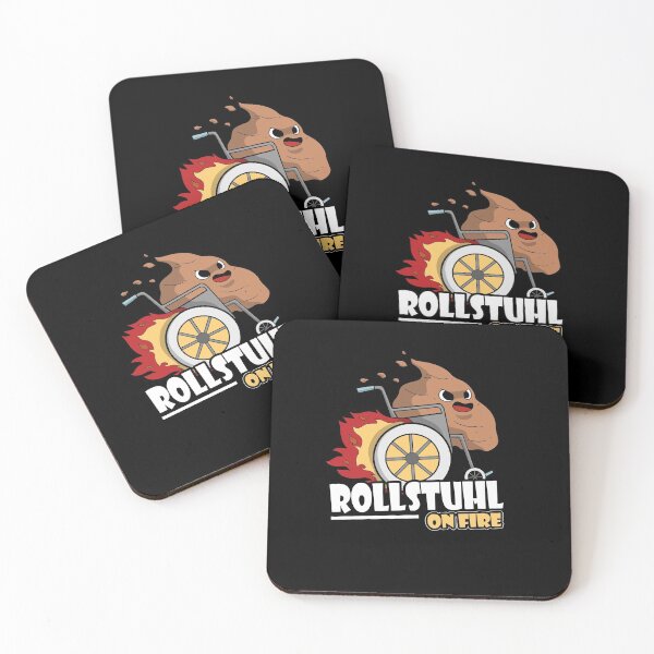 Item preview, Wheelchair skater feces Defecation Black humor designed and sold by CORZ.