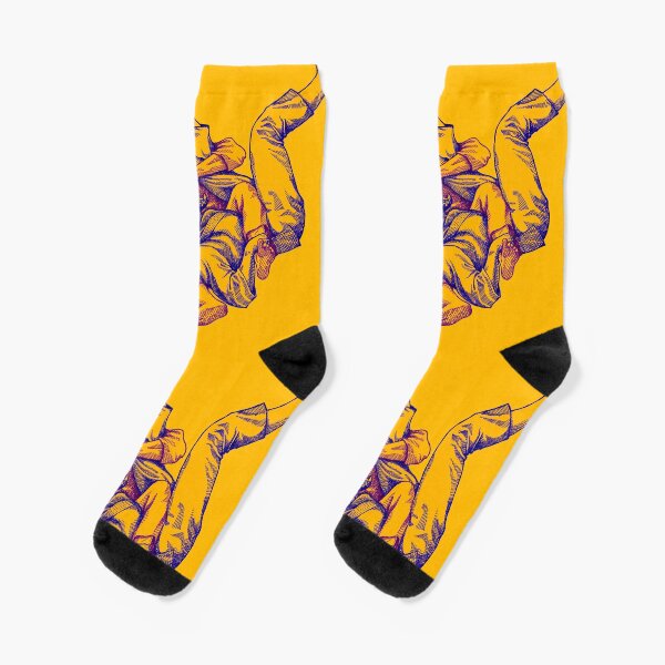 Martial Arts - Way of Life #7 - chimpanzee vs wolverine - bow and arrow choke Socks