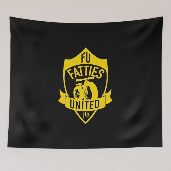 Artikelvorschau, Fatties United gelbes Logo entworfen und verkauft von bjcoving.