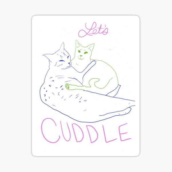 Item preview, Let's cuddle designed and sold by Chellelovesu.