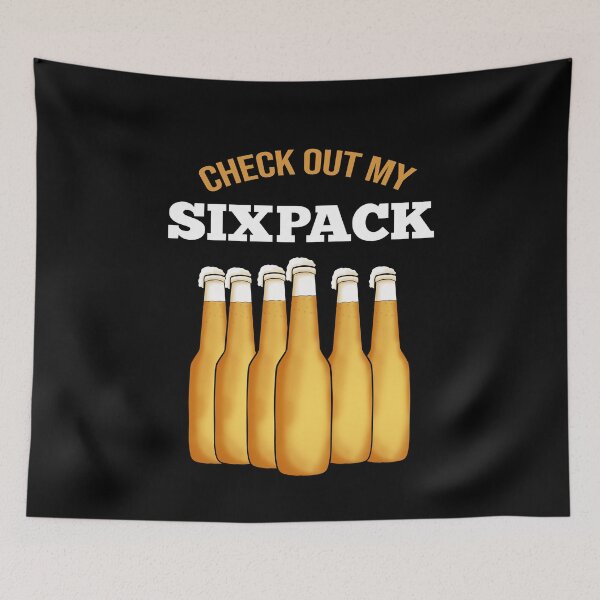 Item preview, Six pack of beer lovers drinking designed and sold by CORZ.