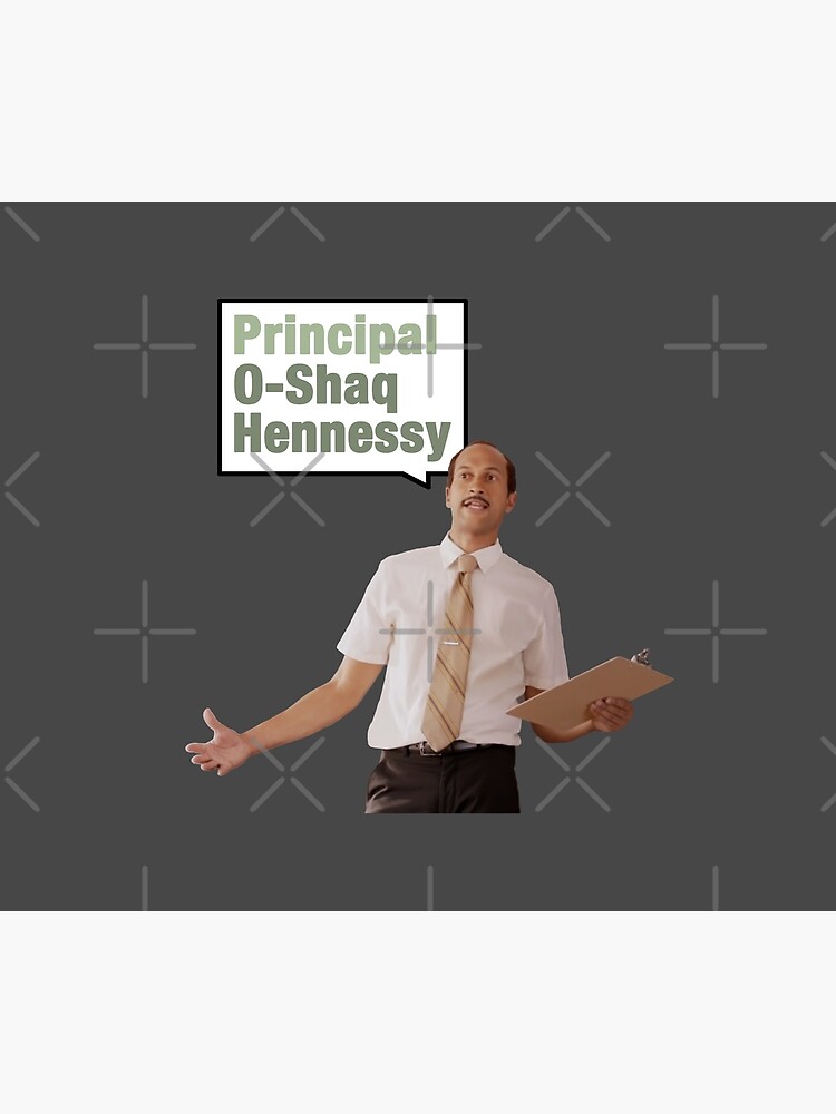 "Principal OShaq Hennessy" Comforter by arnoldkim Redbubble