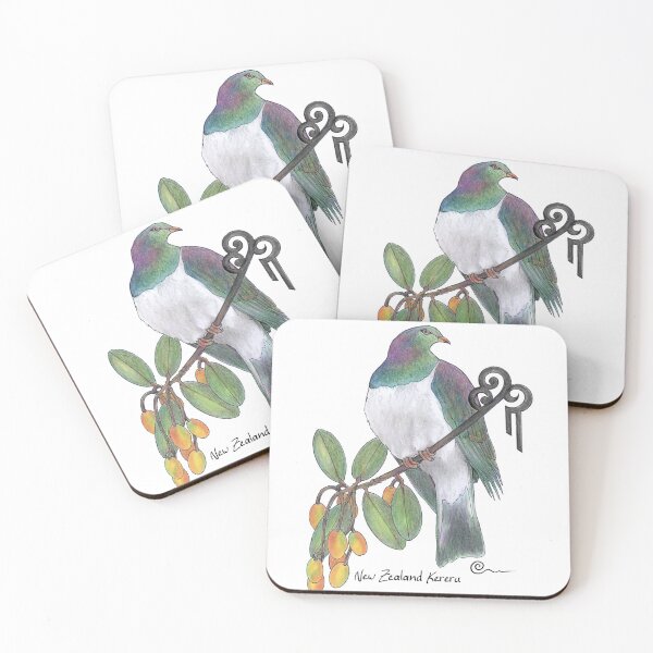 Item preview, Kereru - New Zealand Pigeon designed and sold by Linda Bassett.