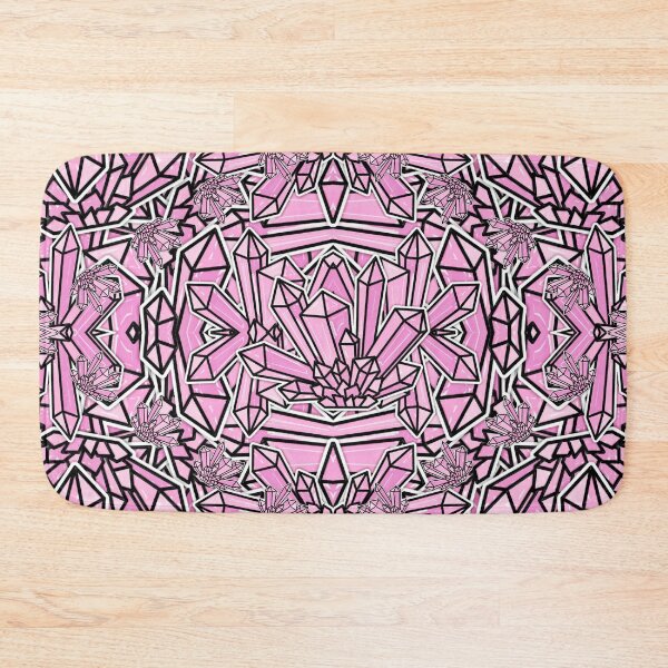 Item preview, Pink crystals designed and sold by jellyrelish.