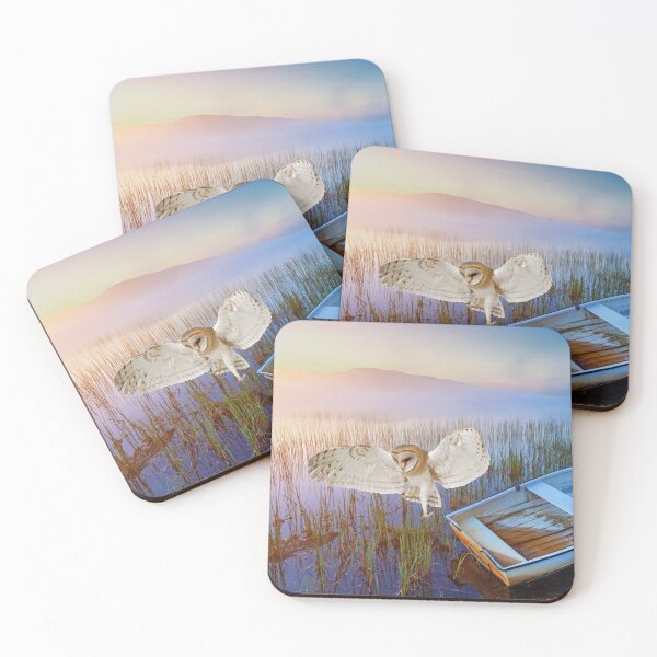 Item preview, Barn Owl and Boat designed and sold by FineArtography.