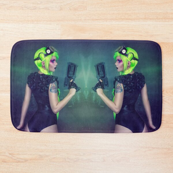 Item preview, Sci-fi android in futuristic city designed and sold by Elisanth.
