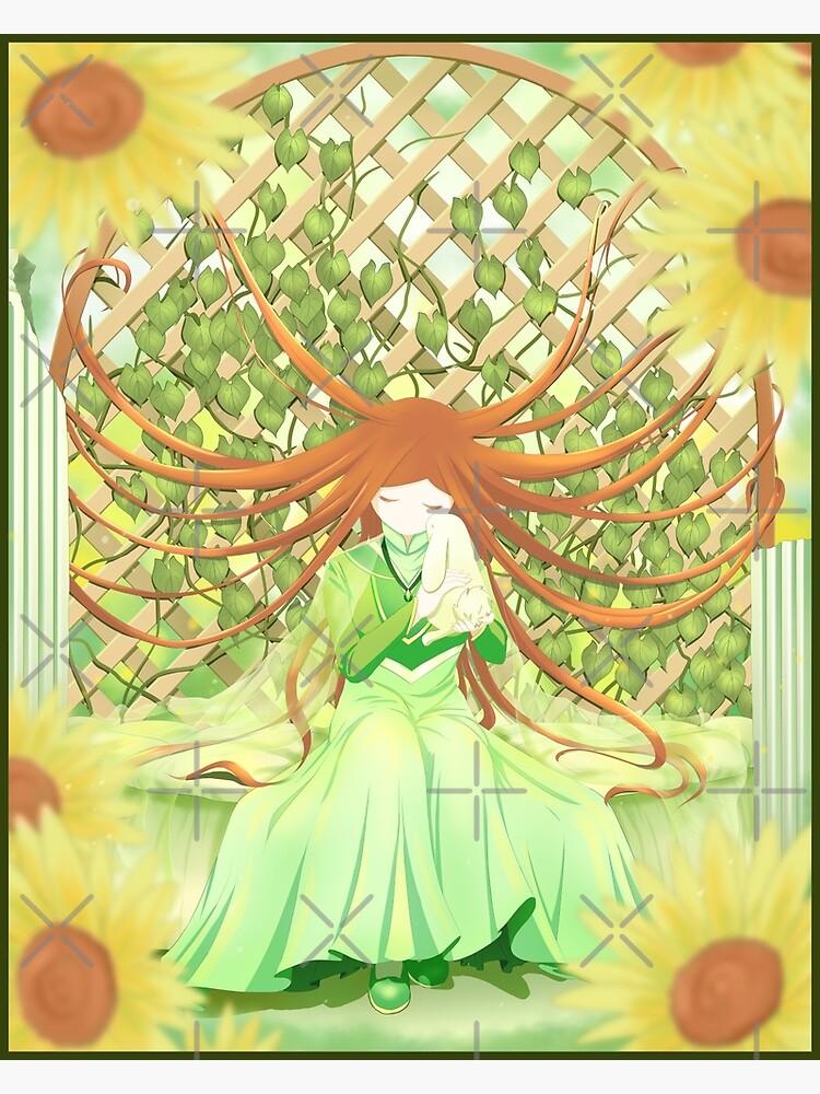 Thumbnail 3 of 3, Poster, Sunflower Garden designed and sold by chocoandt.