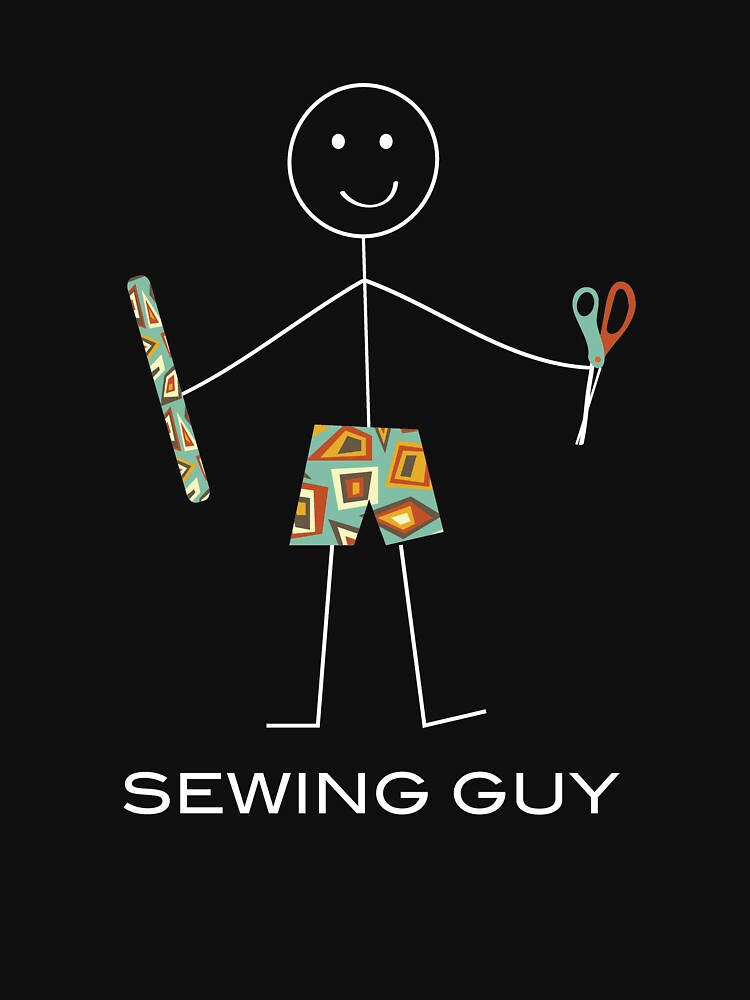 "Funny Mens Sewing Guy" Tshirt for Sale by whyitsme Redbubble
