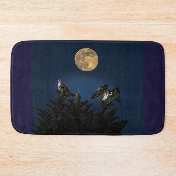 Item preview, Ospreys with the moon designed and sold by Zina Stromberg.