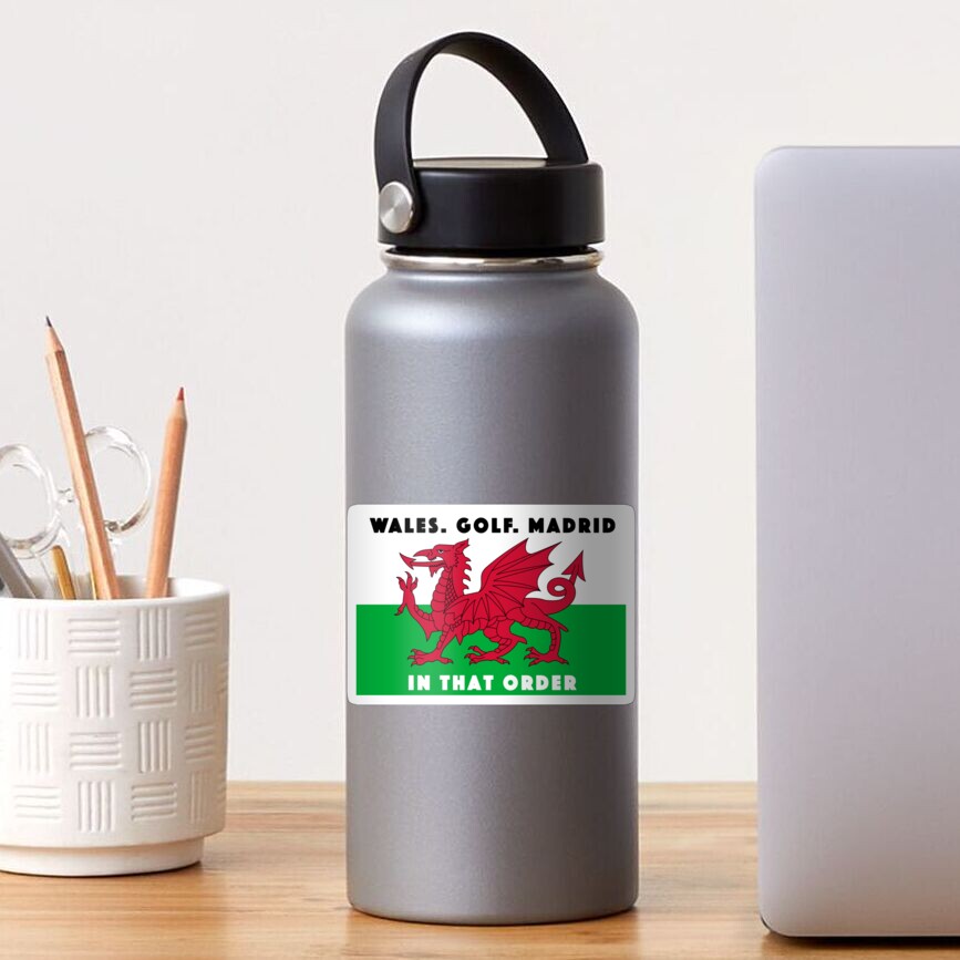 WALES GOLF MADRID Sticker