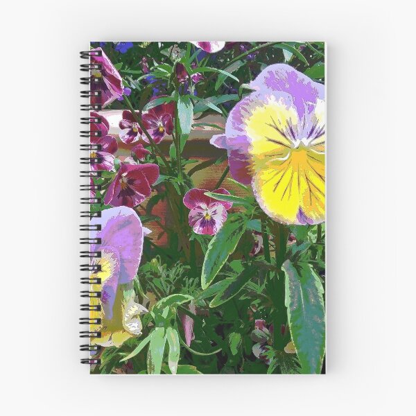 Item preview, Painted Pansies designed and sold by Linda Bianic.