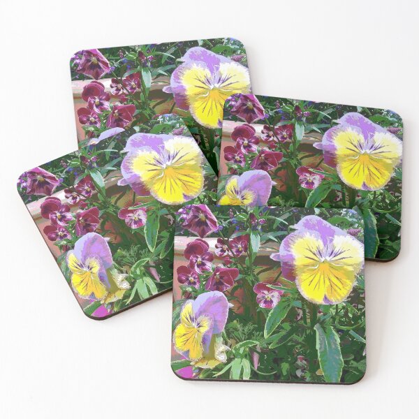 Item preview, Painted Pansies designed and sold by Linda Bianic.
