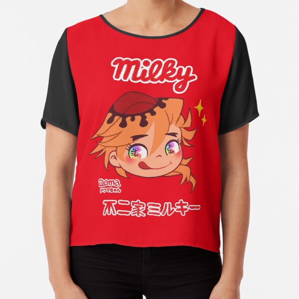 KIMETSU NO YAIBA — Milky Douma-chan Chiffon Top