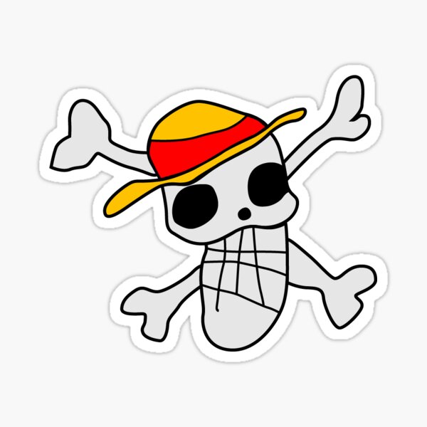Luffy's Jolly Roger Sticker