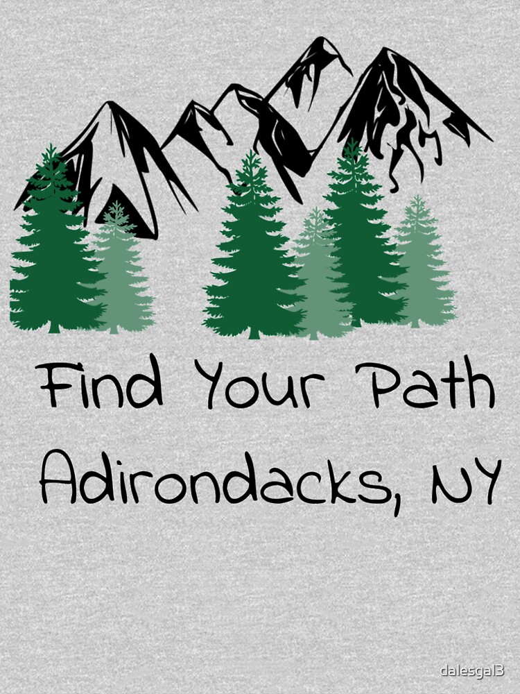 adirondack mountains t shirts