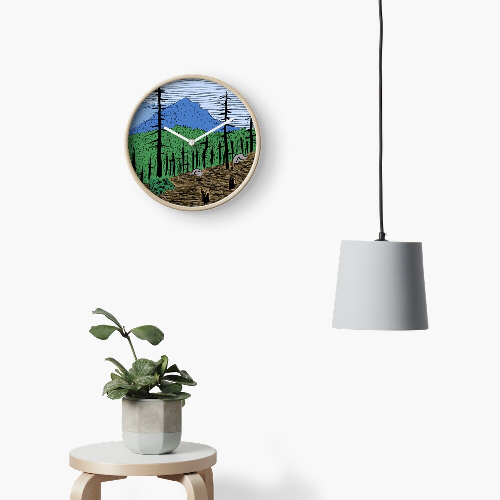 After Effects of a Wildfire Clock