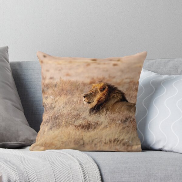 Item preview, Lion Waiting designed and sold by Kay Brewer.