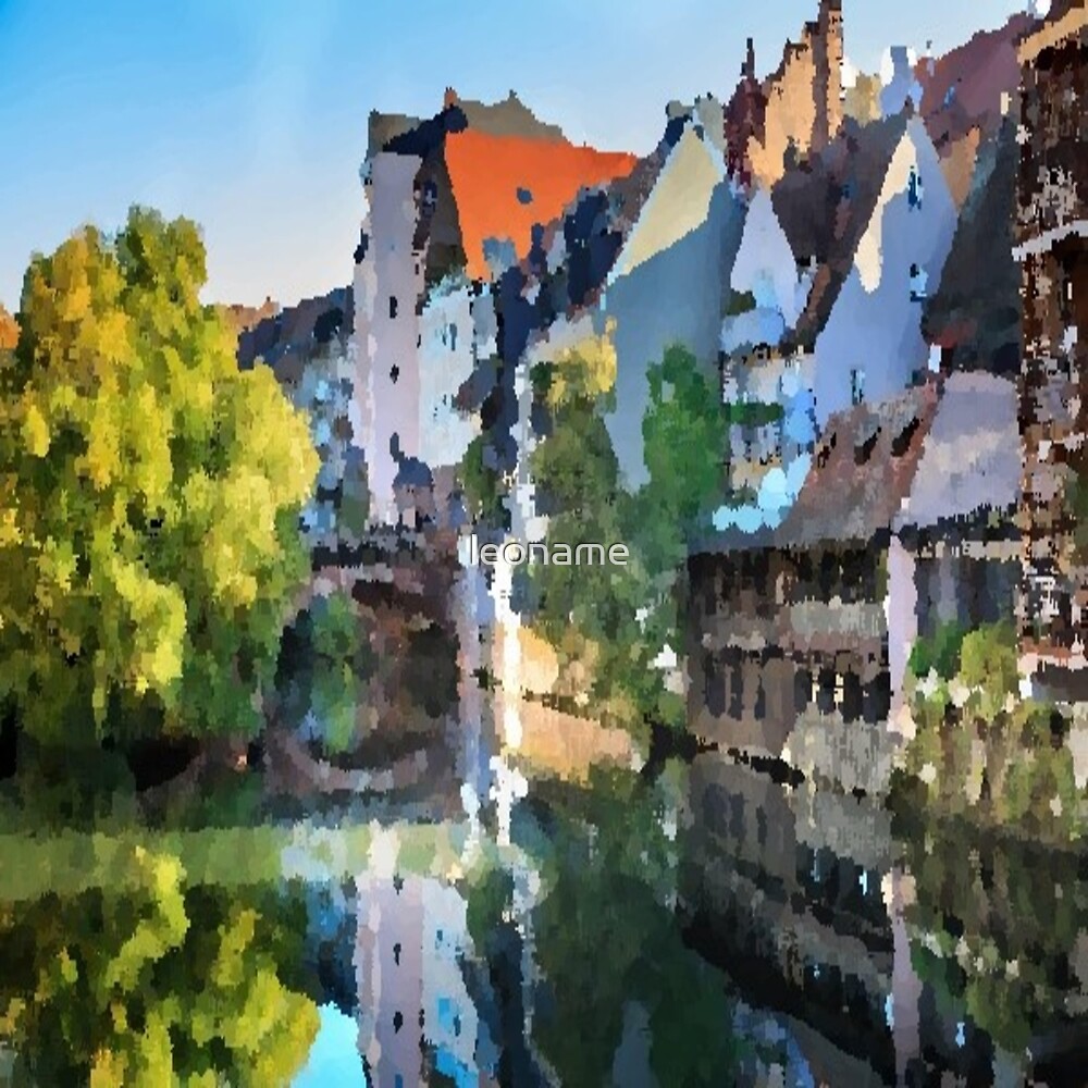 "nuremberg germany pained art" by leoname | Redbubble