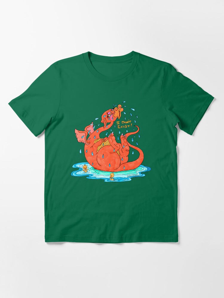 Thumbnail 3 of 7, Essential T-Shirt, Existential Dragon  designed and sold by ambermccall.