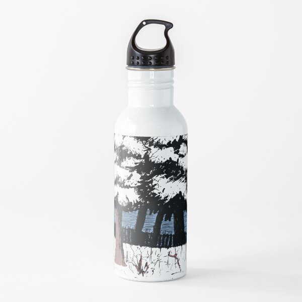 Backyard Snowfall Water Bottle