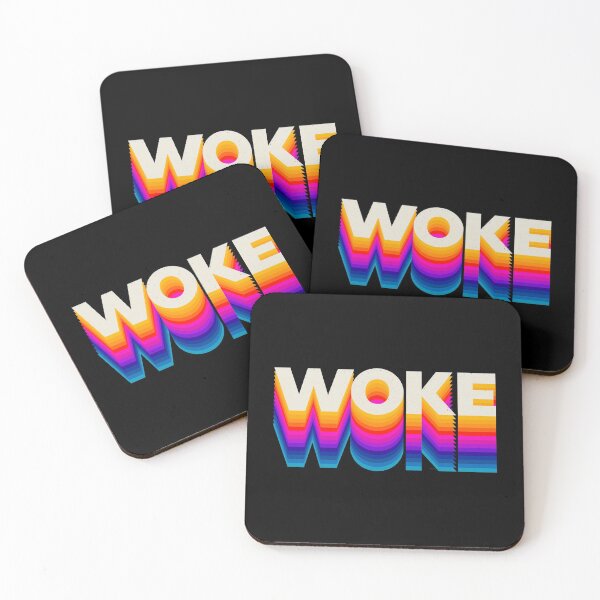 Artikelvorschau, Four Letter Words Type Design-WOKE! entworfen und verkauft von danielliamgill.