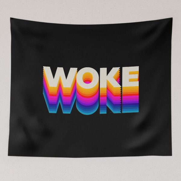 Artikelvorschau, Four Letter Words Type Design-WOKE! entworfen und verkauft von danielliamgill.