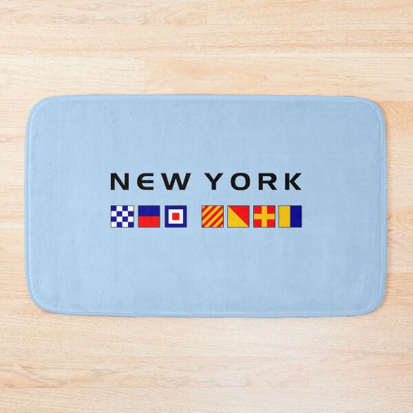 Item preview, New York Nautical Maritime Sailing Flags Light-Color designed and sold by TinyStarAmerica.