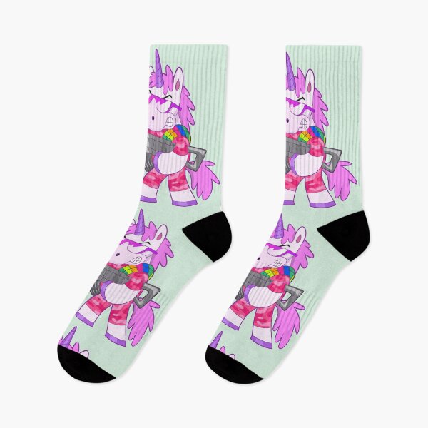 Item preview, Bad-Ass Barney The Unicorn designed and sold by funprints.