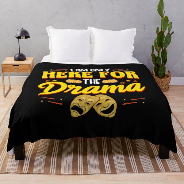 Item preview, Cute & Funny I Am Only Here For The Drama Theater designed and sold by perfectpresents.