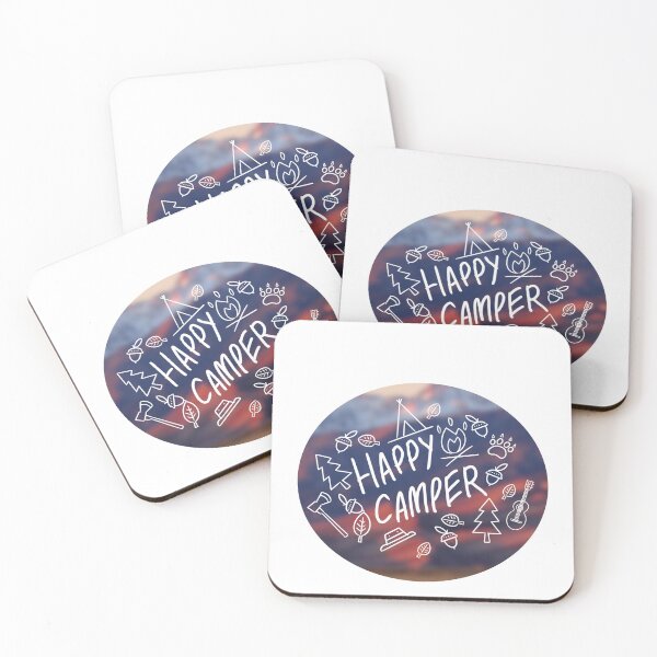 Item preview, Happy Camper designed and sold by Loookun Good.