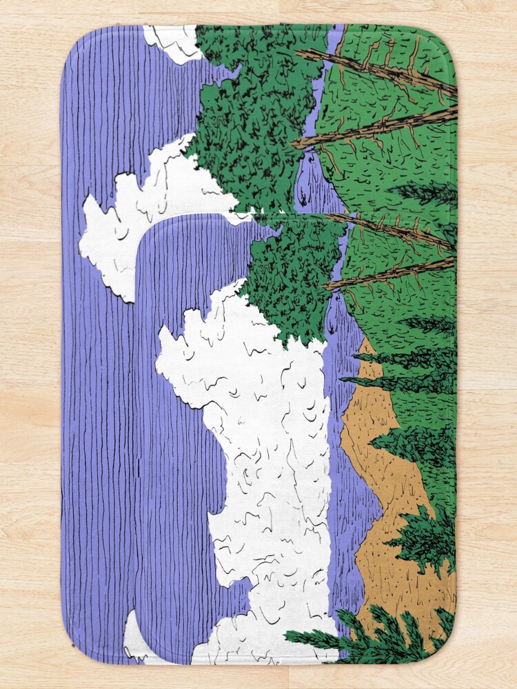 Alternate view of View of Freel Peak Bath Mat