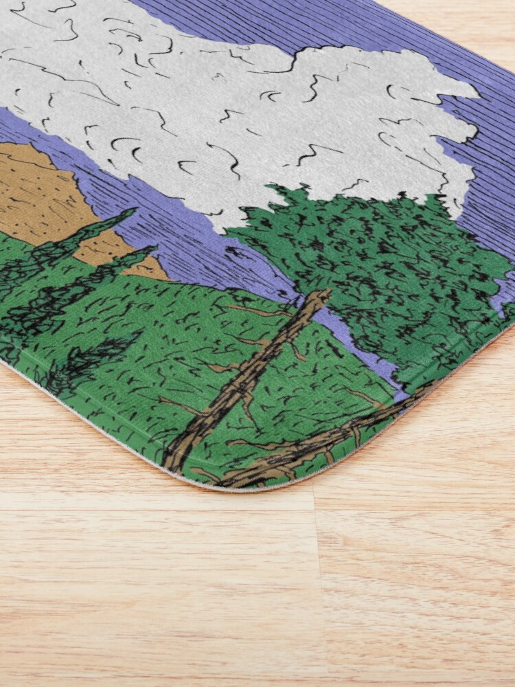 Alternate view of View of Freel Peak Bath Mat