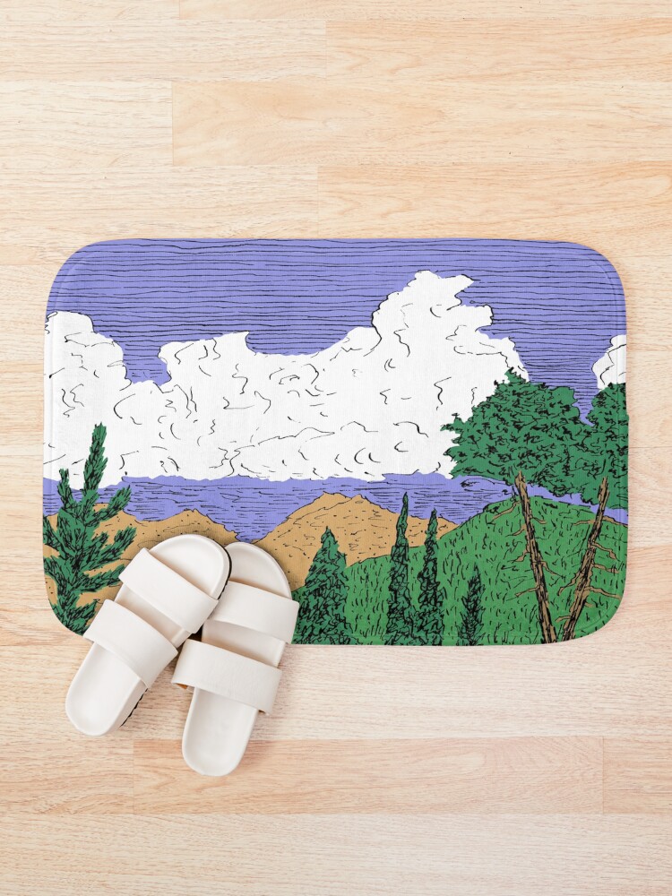 Alternate view of View of Freel Peak Bath Mat