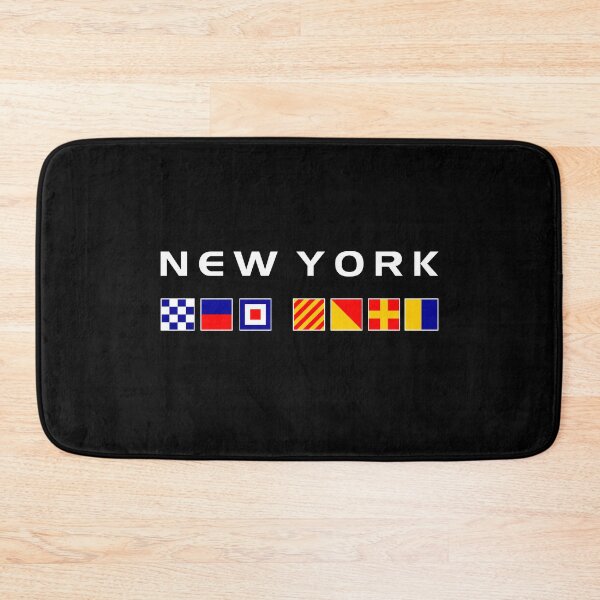 Item preview, New York City Nautical Maritime Sailing Flags Dark Color designed and sold by TinyStarAmerica.