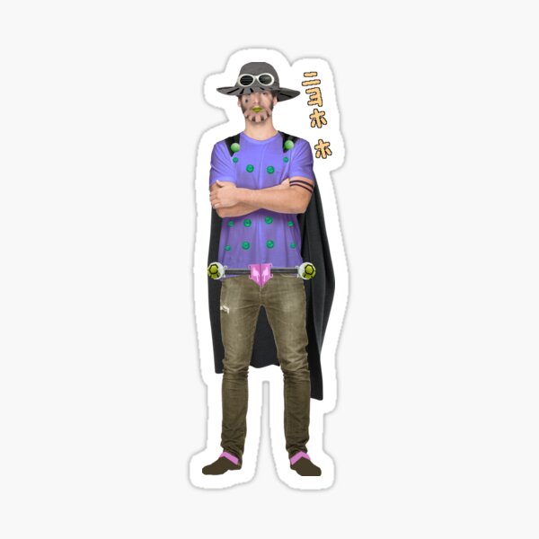 "Bootleg Gyro Zeppeli" Sticker by munkerino Redbubble