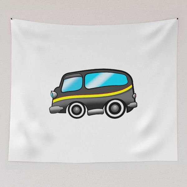 Item preview, Transporter delivery truck cartoon designed and sold by AK1Shirts.