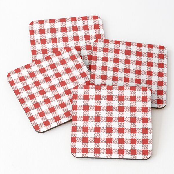 Item preview, Gingham Reindeer Red designed and sold by STUDIO MORE Los Angeles.