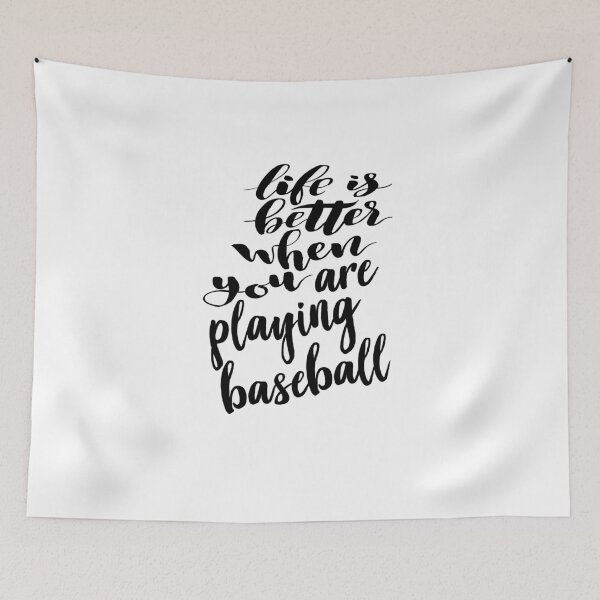 Item preview, Life is Better When You Are Playing Baseball designed and sold by ProjectX23.